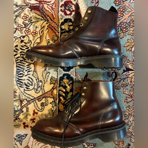 NPS Solovair x Toast Jade Boots UK 6 Burgundy - Picture 5 of 10